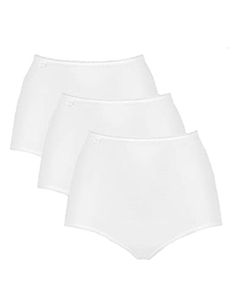 Sloggi 24/7 Microfibre Maxi C3P 3 Pack Briefs White (0003) 16 CS