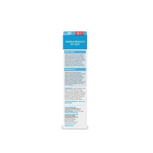 Flexitol Heel Balm, Rich Moisturizing & Exfoliating Foot Cream, Original Version, 4 Oz