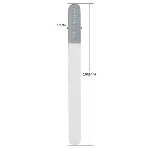 LEIGHTON DENNY Large Crystal Nail File (195mm) with Eco Case