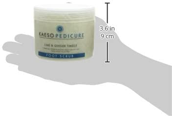 Kaeso Lime and Ginger Tingle Foot Scrub 450 ml