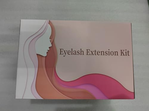 Lash Eyelash Extension Kit, Professional Mannequin Head Training For Beginners Eyelashes Extensions Practice Cosmetology Esthetician Supplies
