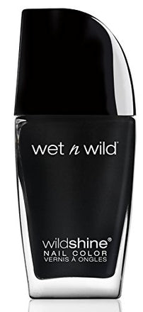 Markwins Wet N Wild Wildshine Nail Color Black Creme