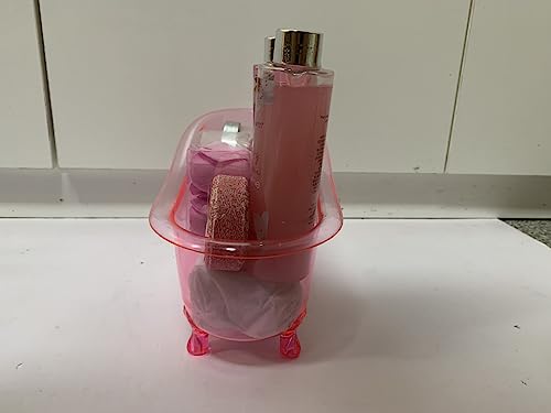 BODY & EARTH , 8pcs Pamper Gifts for Women with Cherry Blossom&Jasmine, Includes Bubble Bath, Soap, Birthday Gifts for Women, Valentines Gifts for Her, Spa Bath Sets