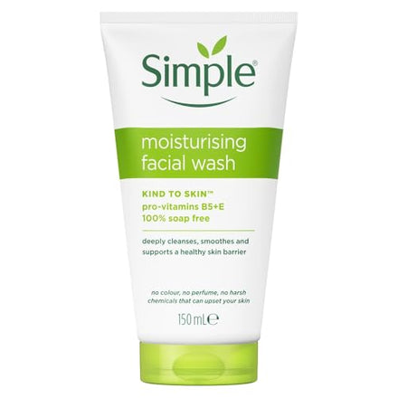 Simple Kind to Skin Moisturising Face Wash, 150 ml