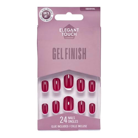 Elegant Touch Core Colour Berry Blast Nail Design