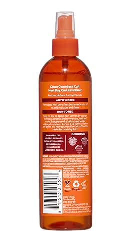 Cantu Comeback Next Day Curl Revitalizer, 12 Fluid Ounce