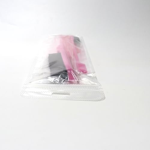 Soodyoow Hair Brush Set with Rat Tail Comb, Double Sided Edges Brush, Bristle Hair Brush for Women Baby Children, Pink