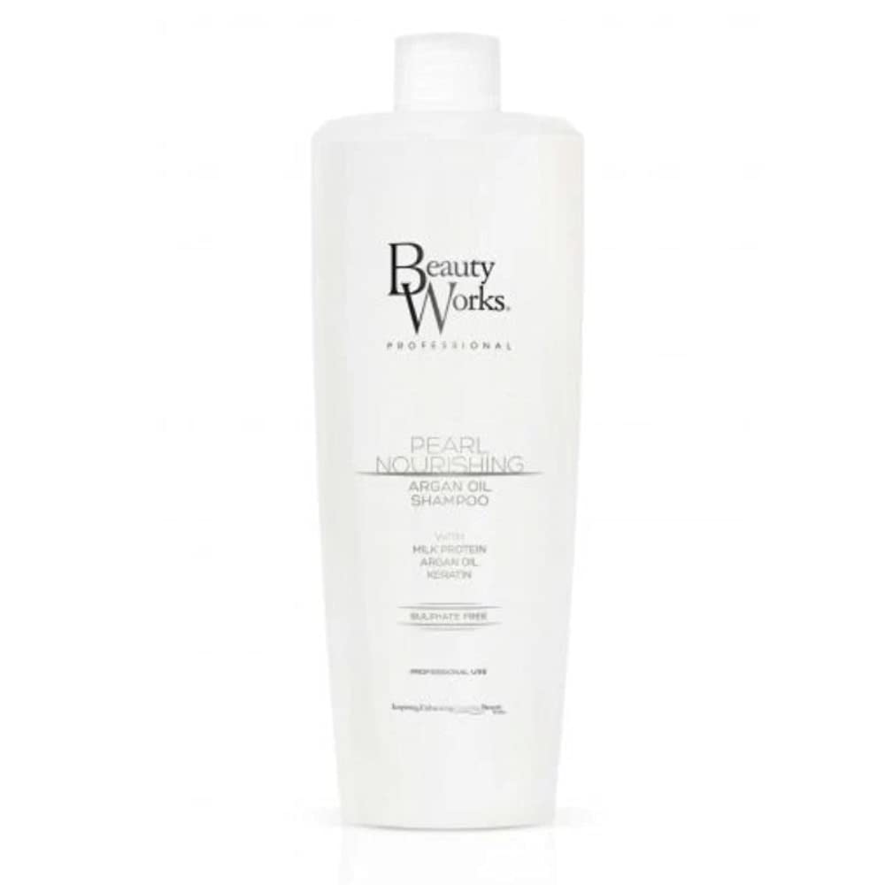 Beauty Works Pearl Nourishing Argan Oil Shampoo (Sulphate Free) 1 litre