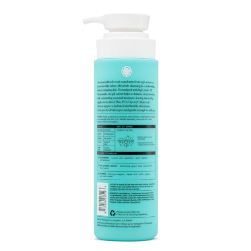 Naturium The Purifier Niacinamide Serum Body Wash, Gentle Cleanser | 16.9 FL OX / 500 ML