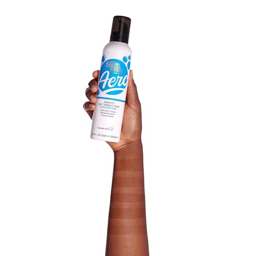 Bondi Sands Aero Self Tanning Foam | Lightweight + Fast-Drying Aerosol Formula Gives Skin a Hydrated, Long-Lasting Bronzed Glow | Light/Medium, 7.61 Oz/225 mL