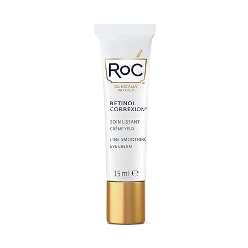 RoC Retinol Correxion Line Smoothing Eye Cream | For Wrinkles, Dark Circles & Puffy Eyes | 15 ml