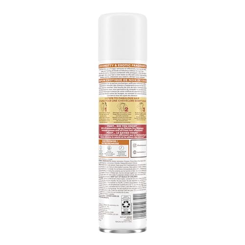 Batiste Dry Shampoo, Tropical, 6.73 Ounce (Packaging May Vary)