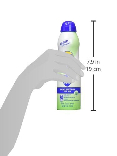 Banana Boat Sunscreen Ultra Defense MAX Skin Protect Ultra Mist Broad Spectrum Sun Care Sunscreen Spray - SPF 100, 6 Ounce