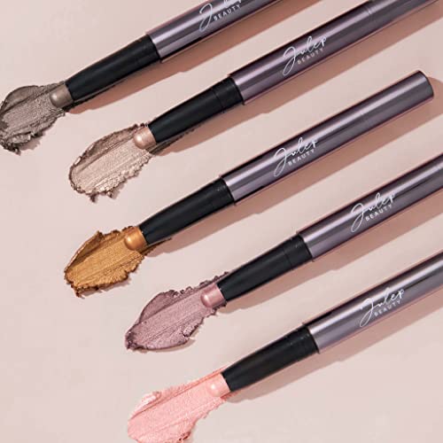 Julep Eyeshadow 101 Crème-to-Powder Eyeshadow Stick (Pearl & Rose) Long-Lasting, Waterproof Eye Shadow - Blendable, Crease-Proof Eye Shadow Stick with Built-In Smudger - Shimmer Eyeshadow