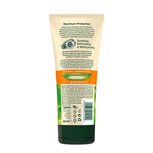 Aloe Pura Aloe Vera Sun Lotion SPF50, 200 ML