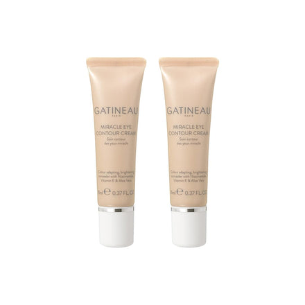 Gatineau - Miracle Eye Contour Cream, Conceal Dark Circles, Hydrating with Hyaluronic Acid & Vitamin E (11ml x 2)