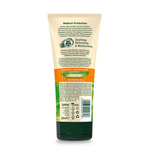 Aloe Pura Aloe Vera Sun Lotion SPF 15 200 ml