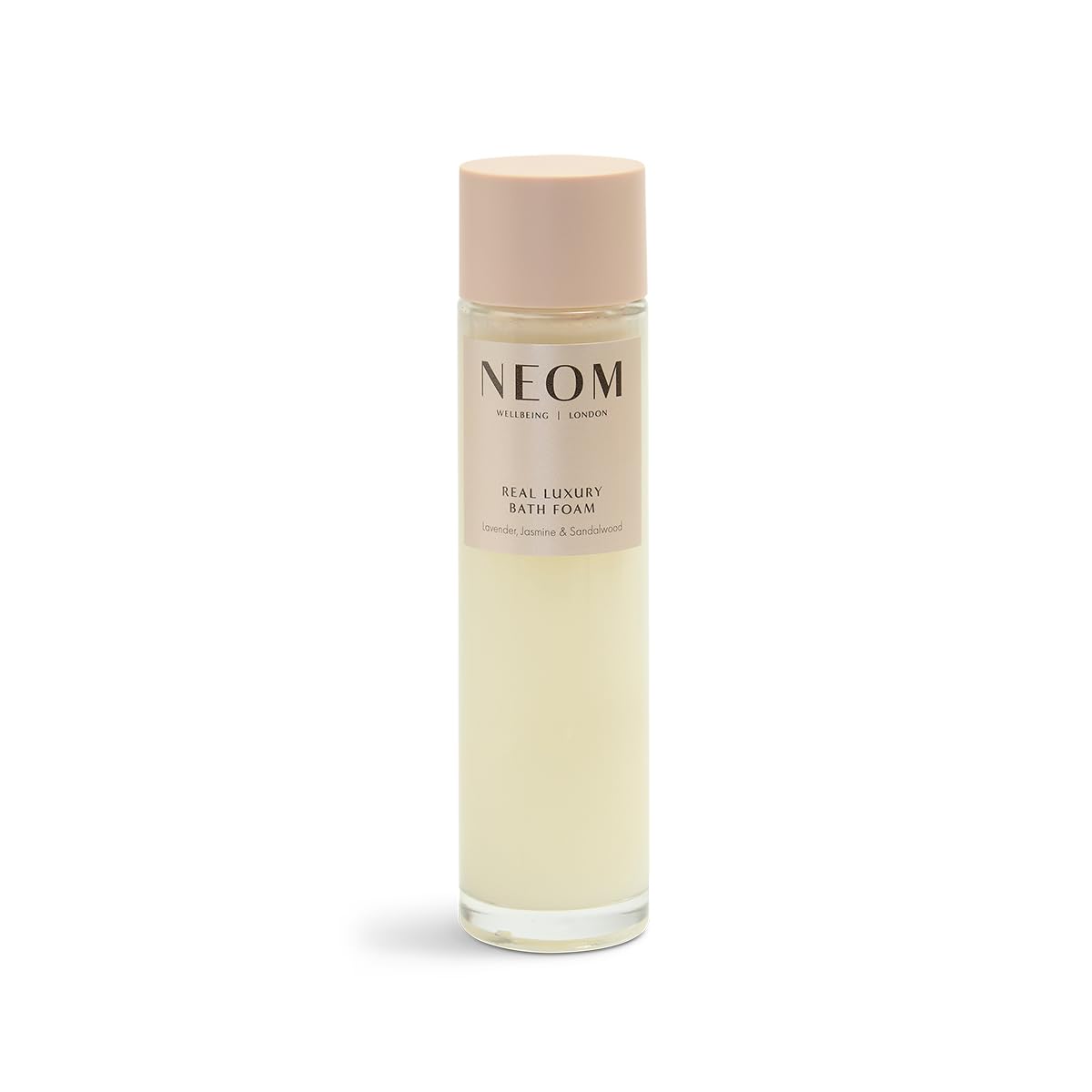 NEOM Organics London – Real Luxury Bath Foam (200ml) | Create Calm with 24 Pure Essential Oils, Delicious Scent
