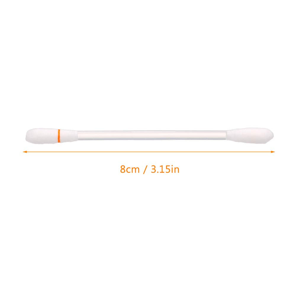 100Pcs Vitamin E Oil Swabs Stick Disposable VE Cotton Swab Protect Lip Gum Anti-Dry Moisturizing Cotton Sticks Teeth Whitening Kits Lip