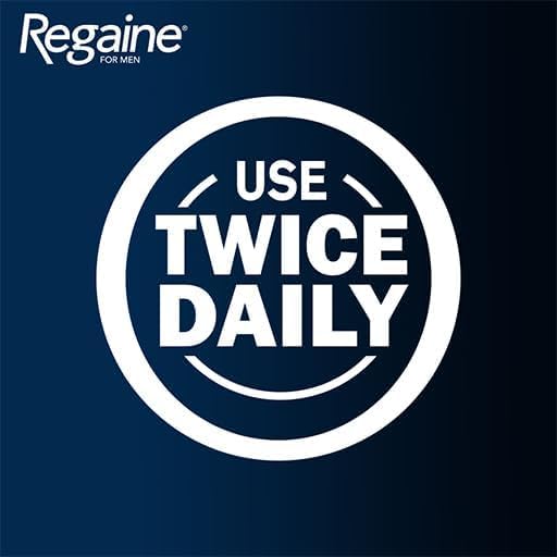 Regaine For Men Extra Strength Foam - Scientifically Proven To Help Stop Hereditary Hair Loss - Minoxidil Foam for Hair Regrowth - 73ml, Packaging may vary