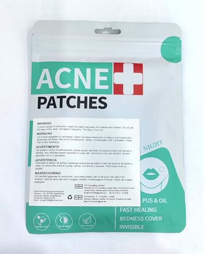 Zemolo 600pcs Pimple Patches Hydrocolloid Acne Stickers with Tea Tree Oil Spot Cover Patches Day & Night Whiteheads Acne Absorbing Blemish Patches Invisible Spot Treatment Stickers