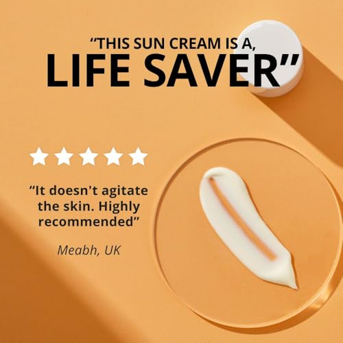 RIEMANN P20 SPF30 Sensitive Sun Cream 200ml, High Level UVA Protection for up to 10 Hours, Allergy Certification, Water Resistant, Durable & Long Lasting, Sweat Resistant