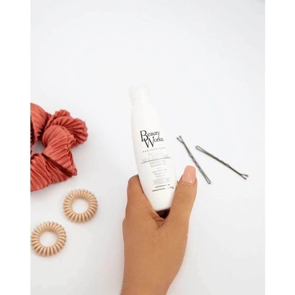 Beauty Works Pearl Nourishing Argan Oil Shampoo (Sulphate Free) 1 litre