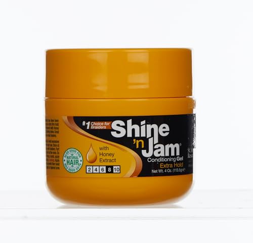 Ampro Shine 'n Jam Conditioning Gel, Extra Hold, 4 Ounce