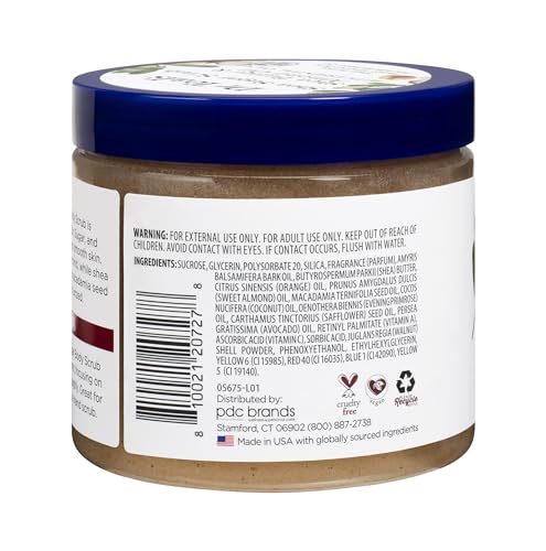Dr. Teal's Shea Sugar Scrub Shea Butter & Almond Oil 19 Ounce Jar