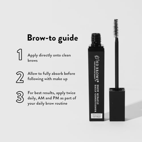 HD BROWS Brow Miracle Daily Conditioner, Conditioning Brow Serum, Repair and Strengthening, Prolongs Wear of Brow Tint, Vegan-Friendly