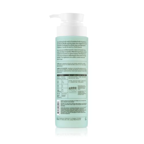 Naturium The Perfector Salicylic Acid Body Wash, Gentle & Smoothing Cleanser | 16.9 FL OZ / 500 ML