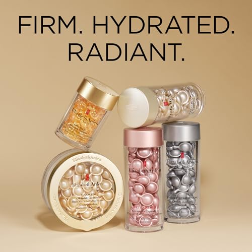 Elizabeth Arden Advanced Ceramide Face Serum Capsules, Anti-Aging Skincare, Fragrance-Free Hydrating Formula for Radiant, Firm Skin, Nourishing and Strengthening, 90 Count