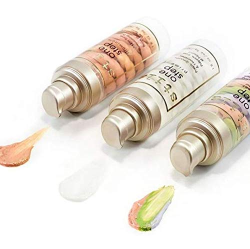 stila One Step, Color Corrector & Brightening Primer Facial Serum to Even Skin Tone, Moisturize & Hydrate, Oil-Free Makeup 1 Fl. Oz.