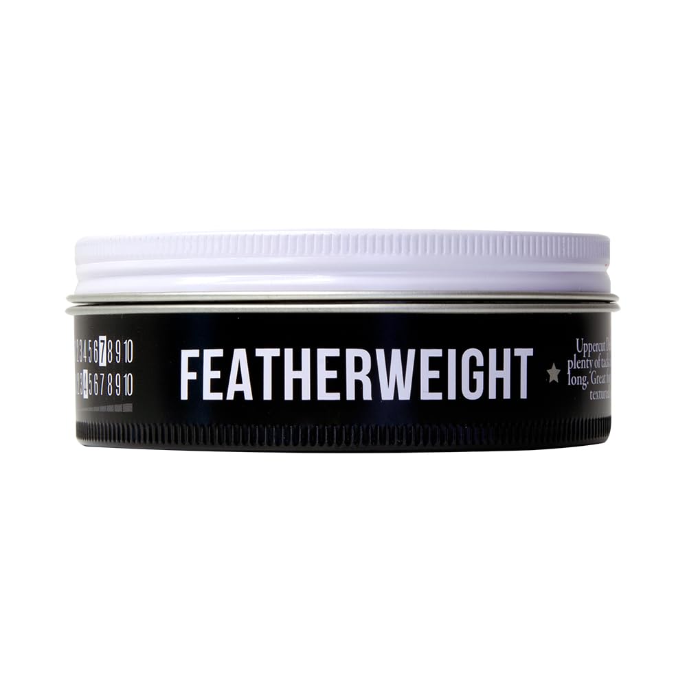 Uppercut Deluxe Featherweight Hair Styling Paste, Professional Water Based Styling Product to Create Textured Styles, Low Shine and Firm Hold 70g