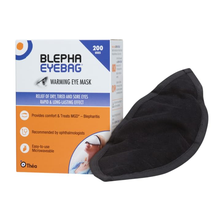 Blepha EyeBag® | Warming Eye Mask | Relief of Dry, Tired and Sore Eyes | Clinically Proven for Treatment of Eye Conditions | Made with Natural Materials | Previously The MGDRx® EyeBag