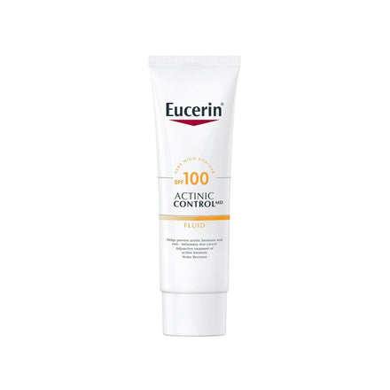 Eucerin Sun Actinic Control SPF100 Fluid Protezione Cheratosi Attinica, 80ml