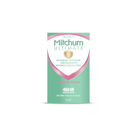 Mitchum Ultimate Women 48HR Protection Soft Solid Powder Fresh Antiperspirant & Deodorant 45 g