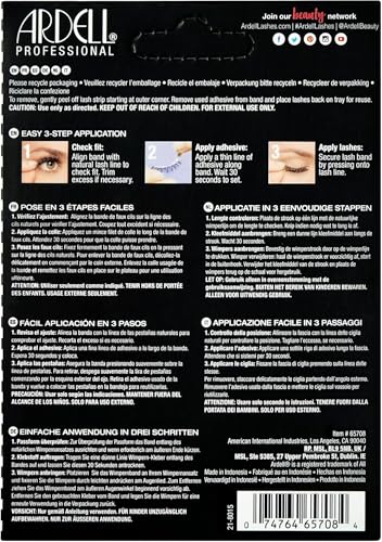 Ardell Multipack Demi Wispies False Eyelashes, Medium Volume, Vegan Friendly, 6 Pairs (Pack of 1)