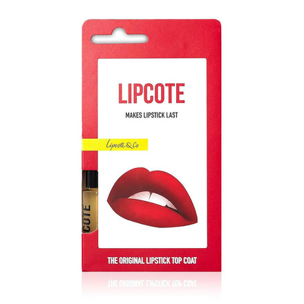 Lipcote Glitzy Glitter Lip Gloss Lipstick Sealer (Clear)