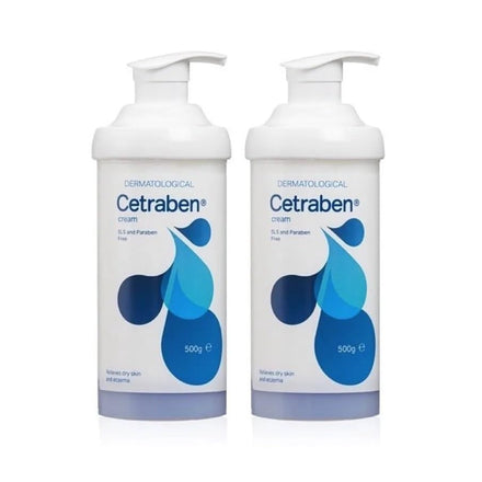 Qty 2 Cetraben Emollient Cream 500g by Cetraben