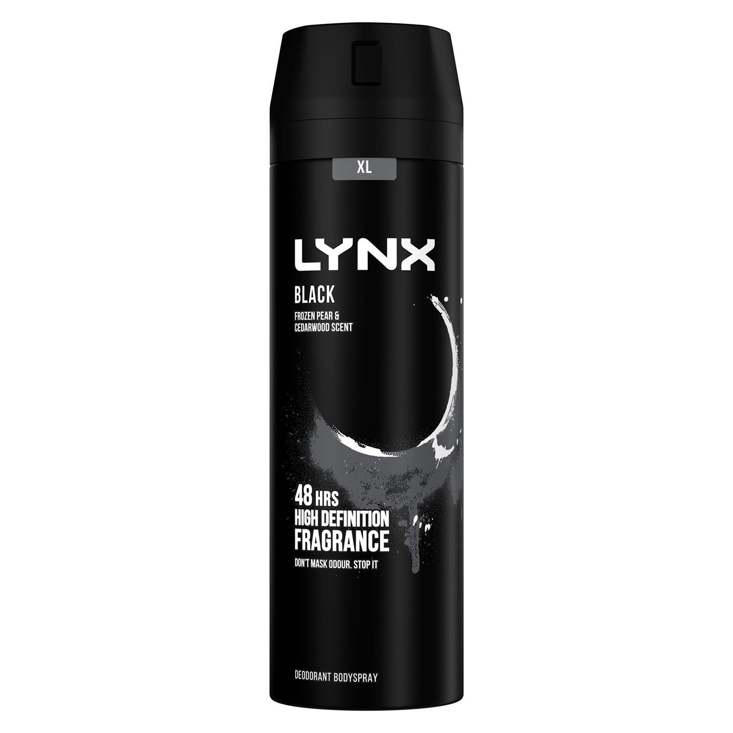 Lynx Black Bodyspray 200 ml x 5 pack
