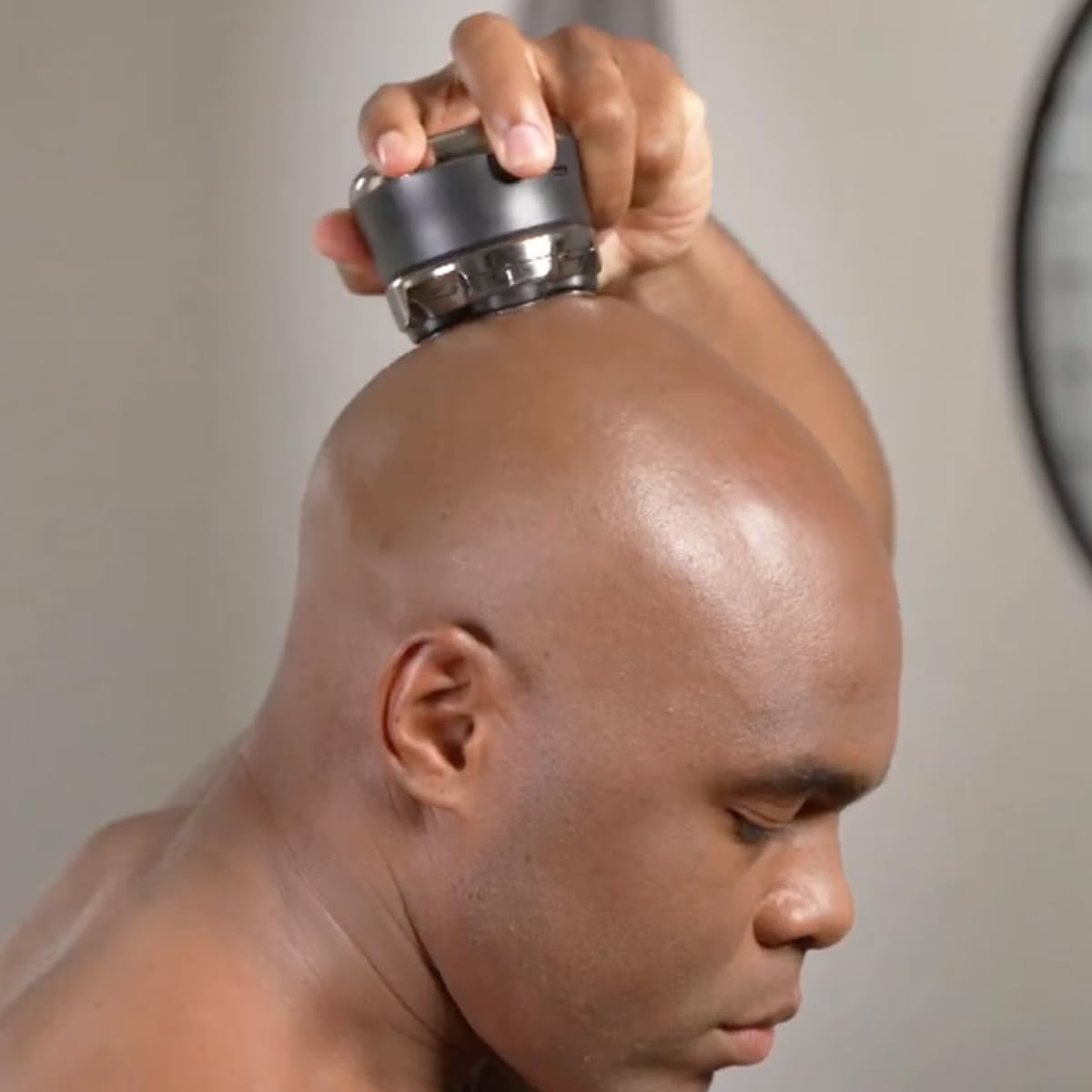 JML Maxilisse Head Shaver for Men - Professional Electric Shaver with 5 Floating Heads, Cordless, Rechargeable & Lightweight Design with Ergonomic Comfort Grip for Ultra-Close Smooth Head Shaving