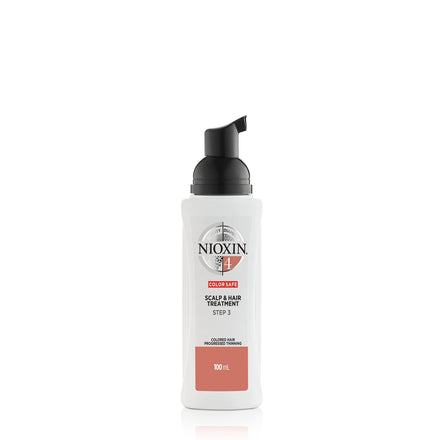 Nioxin 3-Part System | System 4 | Chemically Treated Hair with Progressed Thinning Hair Treatment | Scalp Therapy | Hair Thickening Treatment | Scalp & Hair Treatment | 100 ml