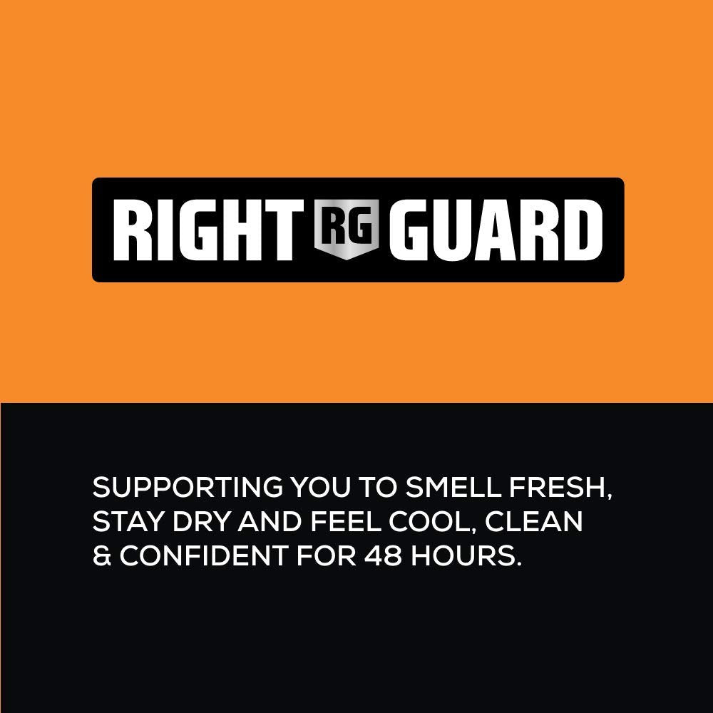 Right Guard Total Defence 5 Sport Anti-Perspirant Aerosol Deodorant 150 ml - Pack of 6