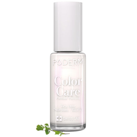 PODERM Swiss-Made Antifungal Nail Polish β Pearl White | Breathable Treatment with Tea Tree, Silicon & Biotin | Strengthens, Repairs & Conceals Yellow, Brittle & Damaged Nails | Podiatrist-Developed