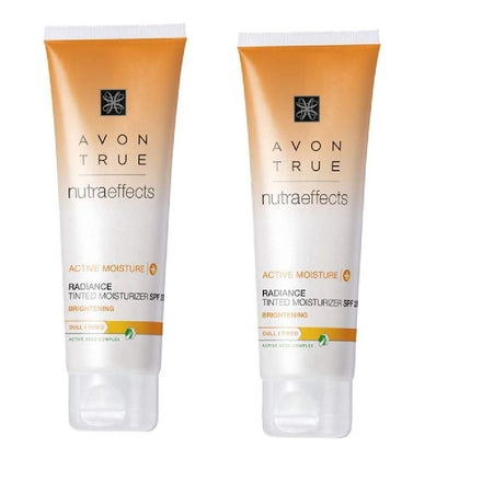 Caredy 2 x Nutra Effects Radiance Tinted Moisturiser SPF 20 50 ml New