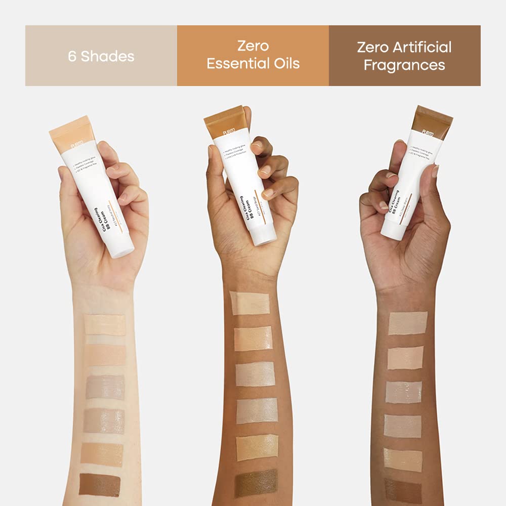 PURITO Cica Clearing BB Cream #23 Natural Beige 1 fl.oz / 30ml, Vegan bb cream, foundation, cruelty free