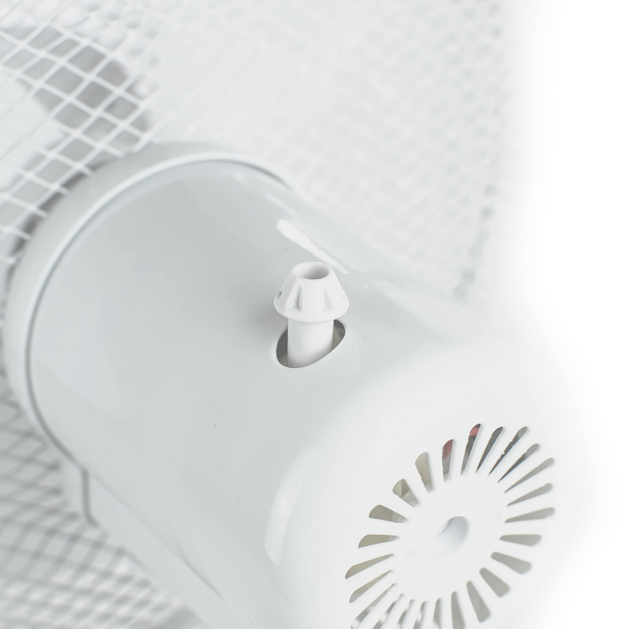 Status Portable 12 Inch Oscillating Desk Fan