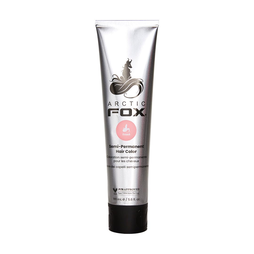 ARCTIC FOX 100% Vegan & Cruelty Free Vibrant Semi Permanent Hair Colour Dye - Frose 165 ml e