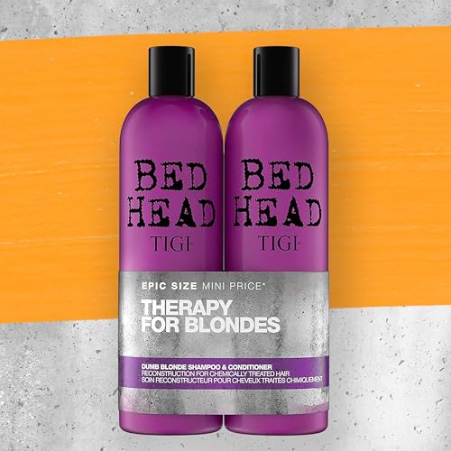 Tigi Tigi Bed Head Dumb Blonde Shampoo & Reconstructor Conditioner Duo Pack, 50 Oz